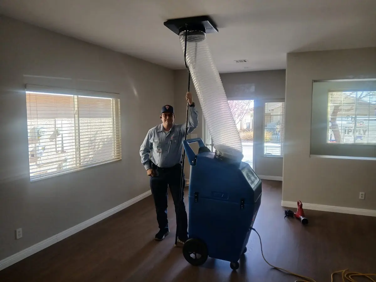 Professional Dryer Vent Cleaning work inside a Walnut Park home